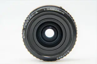 PENTAX SMC PENTAX-A 28mm F2.8 廣角鏡頭 輕薄短巧 MF手動鏡頭 全幅 轉接 (三個月保固)