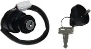 Ignition Switch for YFZ450 for YFZ450V 04-09 Motorcycle Parts Motorcross Lock ATV 4 Pin Ignition Key Switch with 2 Keys Motorcycle Ignition Switch Lock