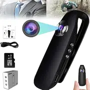 Vomli Detect Clip Body Camera, Portable Vomli Camera Magnet Back Clip, 1080P Mini Camera Body Mounted Camera, 32GB Small Body Cameras, Smart Recording and Motion Detection Camera (1pcs)