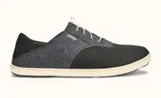 OluKai Nohea Moku Mens Slip-on Shoes - Dark Shadow/Dark Shadow - US10