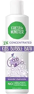 Fresh Monster- Kids Bubble Bath, 2X Super Concentrated Bubble Bath For Kids, Hypoallergenic, Calming Lavender (1 Count, 8.5Oz)