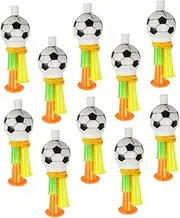 UPKOCH 10Pcs Plastic Trumpet Cheering Horns Loud Noise Maker Props for Sports Events for Fans and Festive Atmosphere Cheer