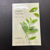 在飛比找蝦皮購物優惠-innisfree 悅詩風吟 我的真萃能量面膜 綠茶 面膜 