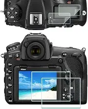 Glass Screen Protector for Nikon D850 Top PET + LCD Camera [2+2Pack],ULBTER 0.3mm 9H Hardness Tempered Glass Screen Saver Anti-Scrach Anti-Fingerprint Anti-Bubble Anti-Water Anti-Dust