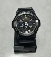 New CASIO G-SHOCK GA-200-1AJF Black Impact Structure Men's Watch in Box