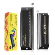 East top Valveless Chromatic Harmonica C Key 12 Holes 48 Notes Chromatic Mouth O