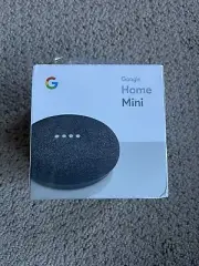 Google Home Mini Smart Speaker Charcoal, Chalk, SEALED