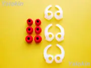 12pcs (RDMF-CLSTB) Memory Foam & Stabilizer Tips for Plantronics Backbeat Go 2