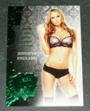 2019 Benchwarmer JENNIFER ENGLAND 25th Anniversary #63 Green Foil/3 DODGEBALL