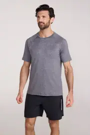 Agra IsoCool Mens Striped Tee