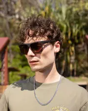 [Liive] Liive Men's Envy Sunglasses in Matte Beer Brown One Size Matte Beer Brown