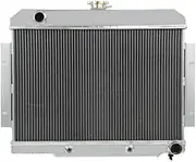44M Aluminum Radiator，Compatible With Jeep CJ5 CJ6 CJ7 /w Compatible With Conversion 350 V8 SWAP 1973 1974 1975 1976 1977 1978 1979 1980 1972-1986