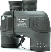 10X50 Marine Binoculars for Adults with Rangefinder Compass, Waterproof Marine B