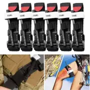 1/2/6 PK Tourniquet Rapid One Hand Application Emergency Outdoor First Aid Kit