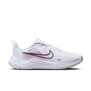 【NIKE 耐吉】NIKE DOWNSHIFTER 12 女白花入門跑鞋 運動 KAORACER DX7885100