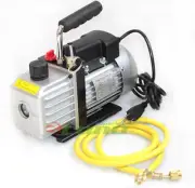 3.5 CFM HVAC Rotary Vane Air Evacuation & Vacuum Pump For R134A & R12/R22 R410A