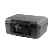 Fire Resistant File Document Fireproof Key Safe Storage Box Security Chest Lock