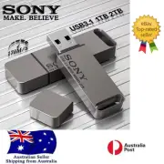 SONY High Speed PenDrive USB Flash Drive 2TB Metal Pendrive Portable Memoria USB