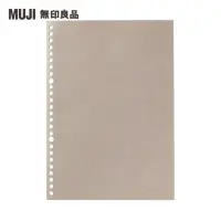 在飛比找momo購物網優惠-【MUJI 無印良品】書型可撕活頁紙.5mm方格.26孔/5