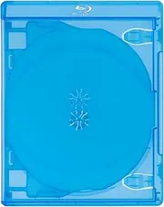 COMCOM BD Case (Blu-ray Case) Holds 3 Cards, Includes Bluray Logo (Set of 5)