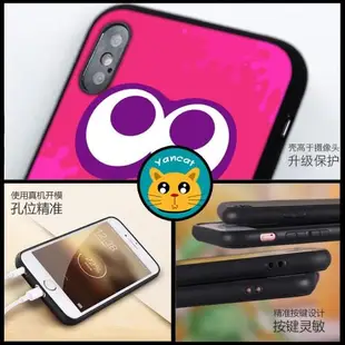 噴射戰士游戲周邊6s適用XSMAX手機殼8plus磨砂iphone7軟5SE掛繩XR