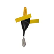 Aussie Dog Products Black Chook Toy