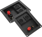 CIYODO Stage Audio Equipment Pcs Speaker Box Terminals Subwoofer Terminals Speaker Plugs for Reliability
