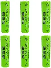 HOUYIBO 6PCS CR17505 3V 2800mAh Spare Power Supply Non-Rechargeable Lithium Battery High-Capacity Cell