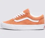 VANS OLD SKOOL PIG SUEDE ORANGE MEN'S SHOES VN0A2Z42VVL