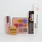 Makeup Revolution Beauty Bundle - Eyeshadow Palette/Eyeliner/Brows/Lip Gloss