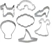 7 Piece Wizard of Oz Cookie Cutter Set Metal