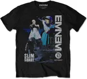 Eminem Men's Detroit Slim Fit T-shirt Black Comfortable fabrics of high quality Large