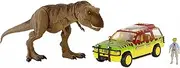 Jurassic World Legacy Collection Tyrannosaurus Rex Escape Pack, Multi Color (GWN38)