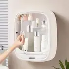 Wall-mounted Cosmetic Display Cases Skincare Container for Vanity