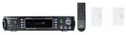 Rockville 2-Room Home Audio Receiver Amplifier w/Bluetooth+Wall Volume Controls