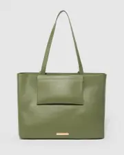 Green Colette Premium Tote Bag