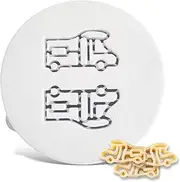 [MY Pasta] Caravan - Pastina Biscuit Cookies Christmas - Accessories for Pasta Maker Pasta Disc Compatible with Pasta Maker Avance Matrices Pastadisc for Homemade