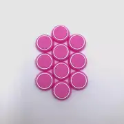 10pc Pink Analog Stick Controller Thumb Cover Thumbstick Xbox One PS4 5 White