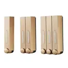 Manual Dish Soap Dispenser Wall Mounted Refillable for Kitchen