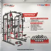 NEW Trojan ALL IN 1 Home Gym FPR70 Functional Trainer Smith Machine Leg Press