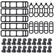 Flexible Silicone Strap Sets 35PCS/40PCS for Bikes and Flashlight Installation