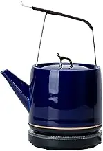 880ml Ceramic Electric Kettle 5min Fast Electric Teapot 360-Degree Corresponding Base Red Blue Purple Atmosphere Light Household Automatic Heat Hot Water Dispensers (A) lofty ambition KeYJ