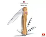 Victorinox Swiss Army Knife 130mm Oliver Wood Wine Master Pocket Tools 0.9701.64