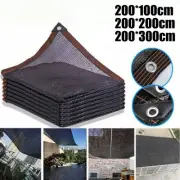 Practical Shading Net Sun Cover 6Pin 90% Anti-UV Black Flower Pot Gazebos