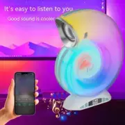 2024 Conch Music Lamp RGB Bluetooth Speaker Rhythm Light Alarm GXM Clock R7R0