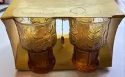 Libbey Country Garden 4 6oz Juice Glasses Brand New In Originally Packaging