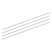 4Pcs 304 Stainless Steel Round Rods 3mm x 350mm for RC DIY Craft Tool