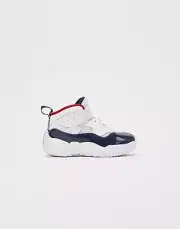 JORDAN JUMPMAN TWO TREY TODDLER DQ8433 102 White/Navy/Red Toddler US Size 6C