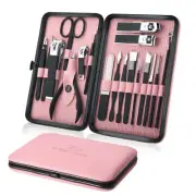 Manicure Clippers Set Care Professional Nail Kit Pedicure Tools- Stainless Steel