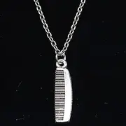 [ZOJK] Necklace 16X7Mm Comb Pendant Short Long Women Men Colar Gift Jewelry Choker